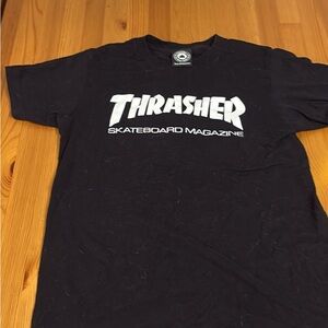 Thrasher Black T-Shirt for Women Medium